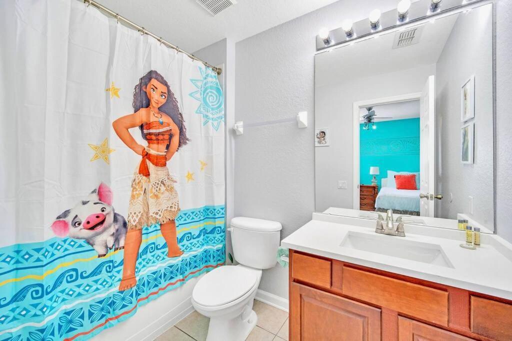Guardians Theater 5Br Home Resort W Pool Hot Tub Orlando Eksteriør bilde
