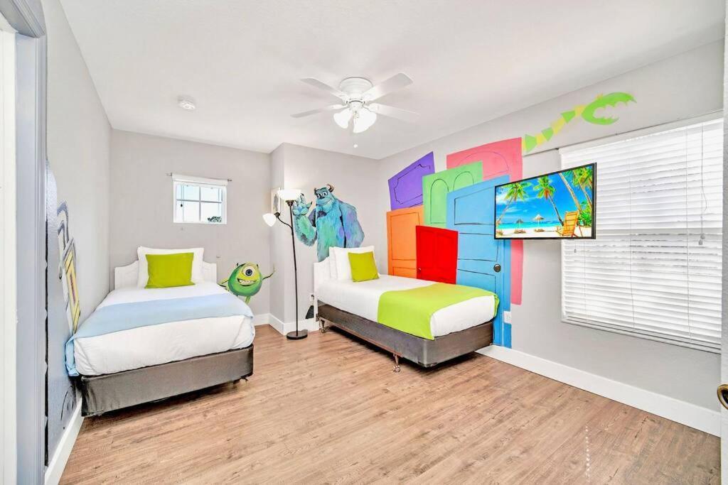 Guardians Theater 5Br Home Resort W Pool Hot Tub Orlando Eksteriør bilde