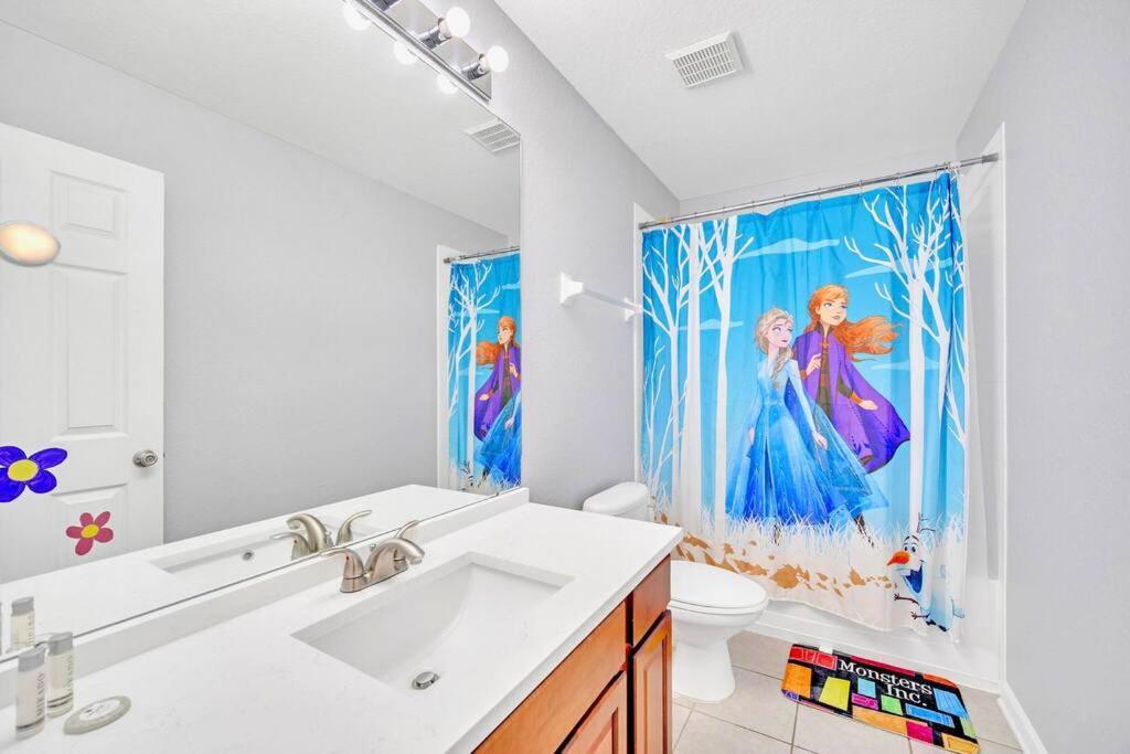 Guardians Theater 5Br Home Resort W Pool Hot Tub Orlando Eksteriør bilde