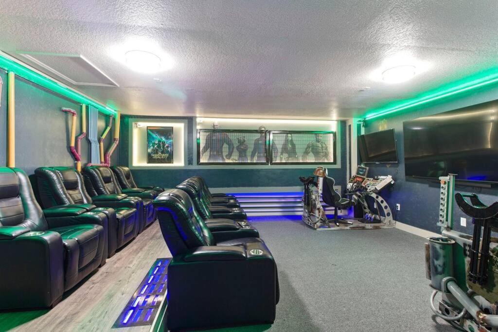 Guardians Theater 5Br Home Resort W Pool Hot Tub Orlando Eksteriør bilde